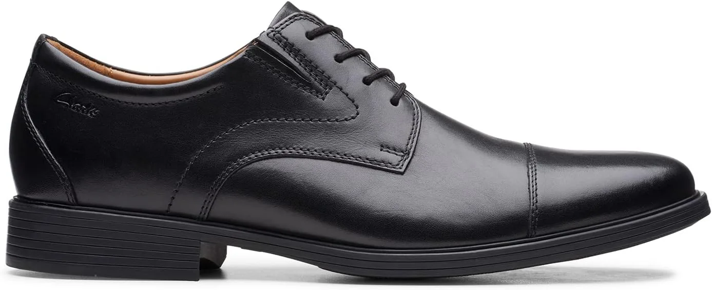 Мужские туфли Clarks Whiddon Step, черный/черный — фото 2