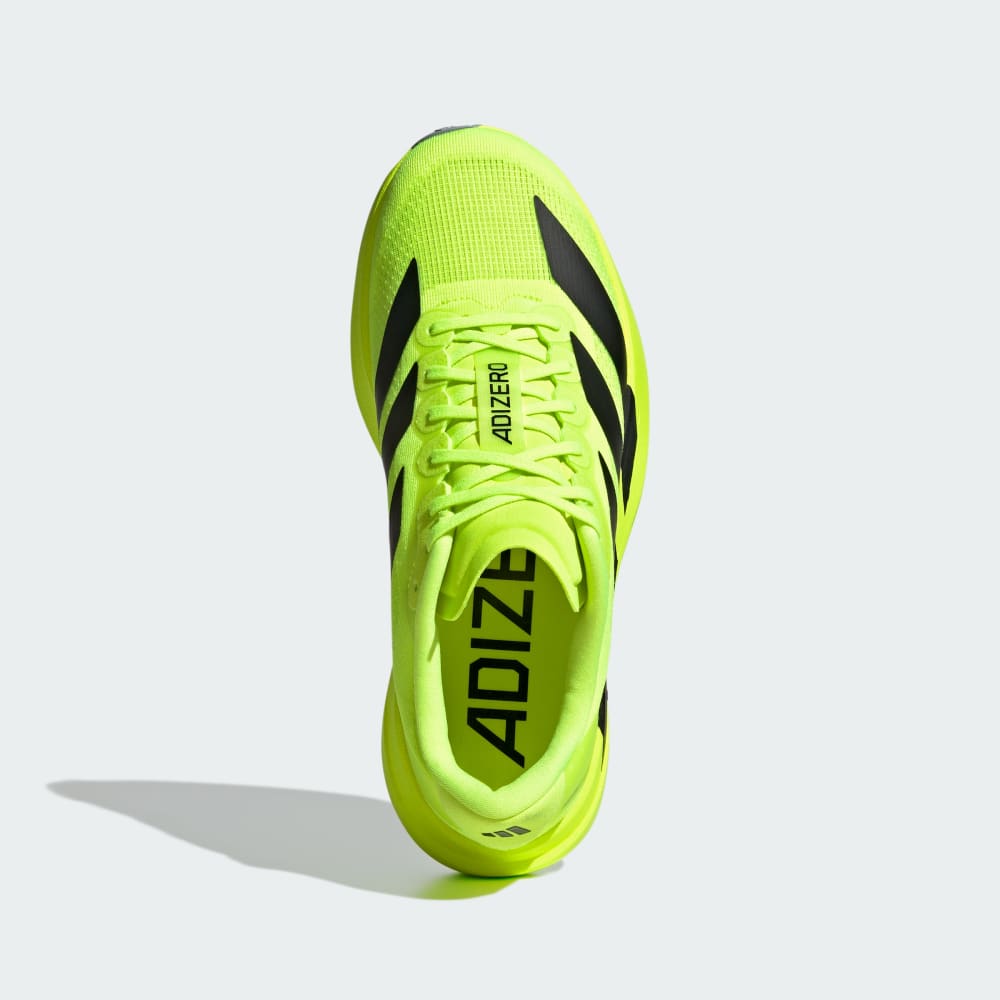 Кроссовки Adidas Adizero EVO SL Shoes, цвет Lucid Lemon/Core Black/Matte Silver — фото 2