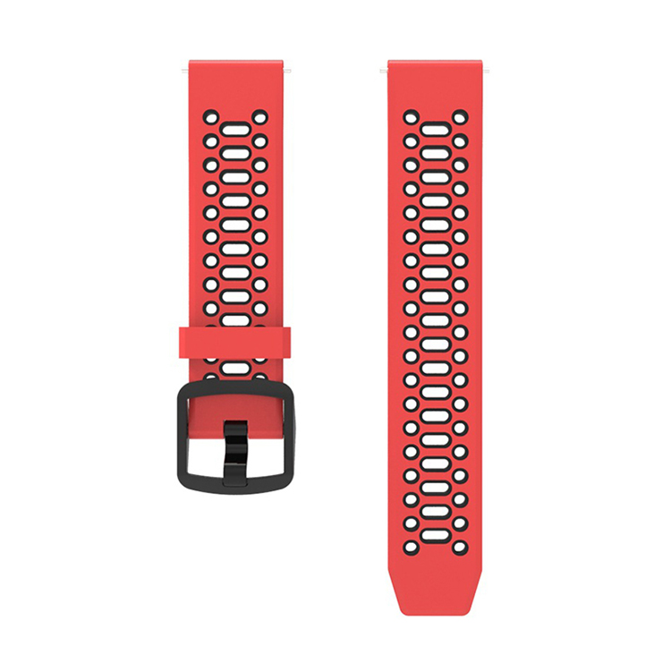 

IBOANN Часы Strap COROS Compatibility TPU Material, Sports Strap [Red+Black Mesh]
