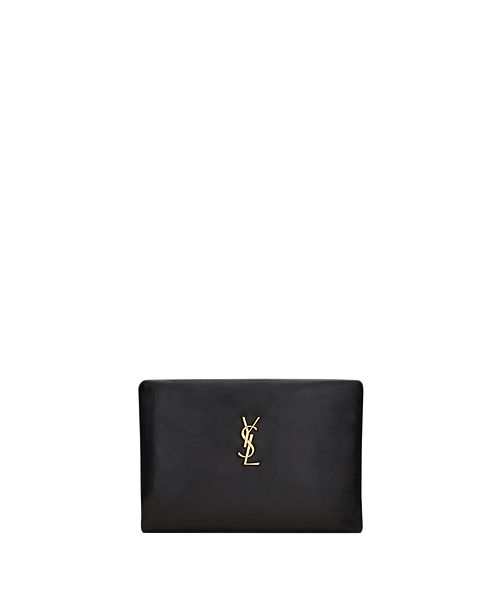 

Маленькая сумка Calypso из кожи ягненка Saint Laurent, цвет Black