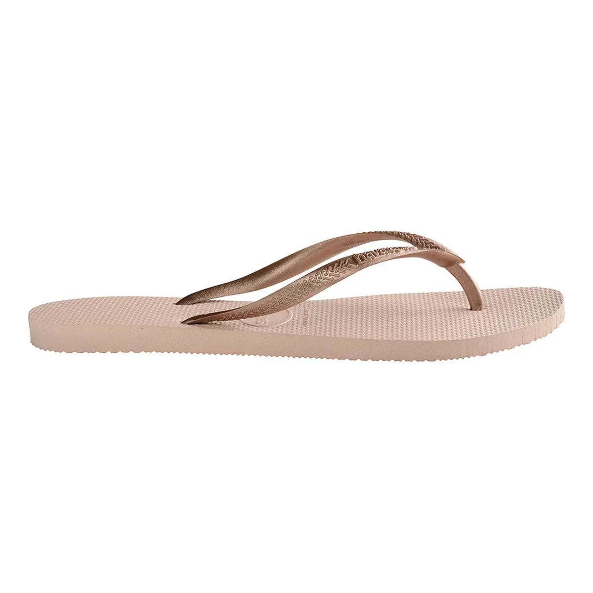 Женские тонкие шлепанцы Havaianas, светло-розовый — фото 4