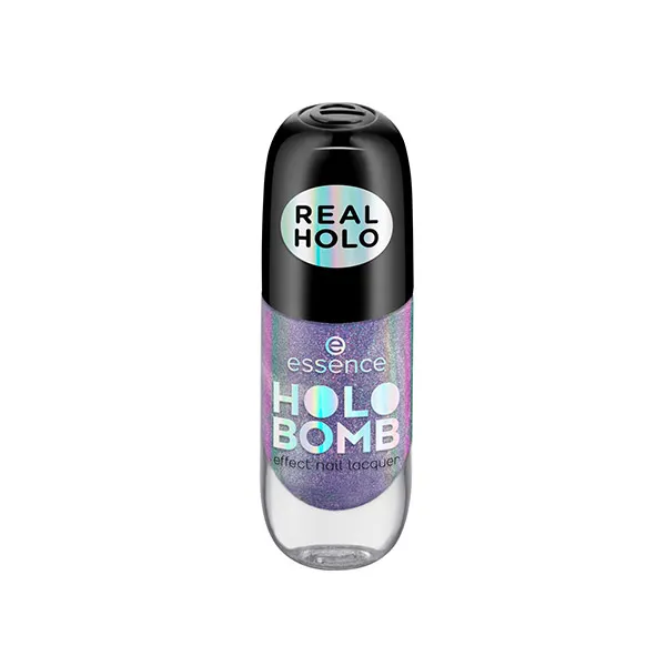 

Лак для ногтей Esmalte Uñas Holo Bomb Effect Essence, 3