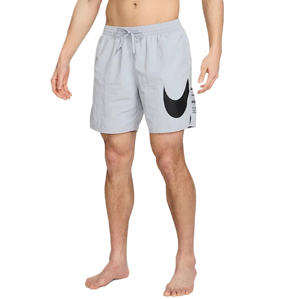Мужские шорты для плавания Swim Breaker 7' Fully Lined Volley Nike, серый — фото 3