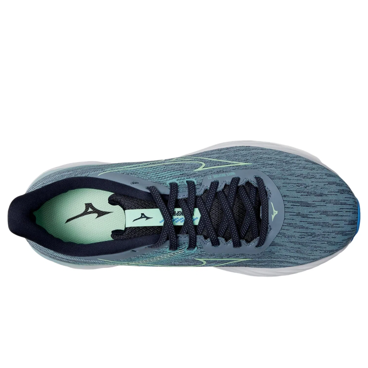 Мужские кроссовки Mizuno Wave Inspire 21 Tradewinds / Neo Mint J1GC254501 — фото 2
