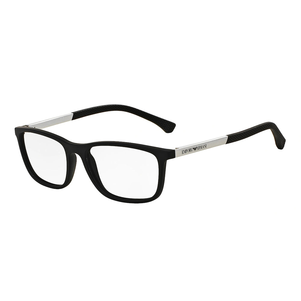 

Emporio Armani EA 3069 5063 55 мм унисекс прямоугольные очки 55 мм, цвет rubber black