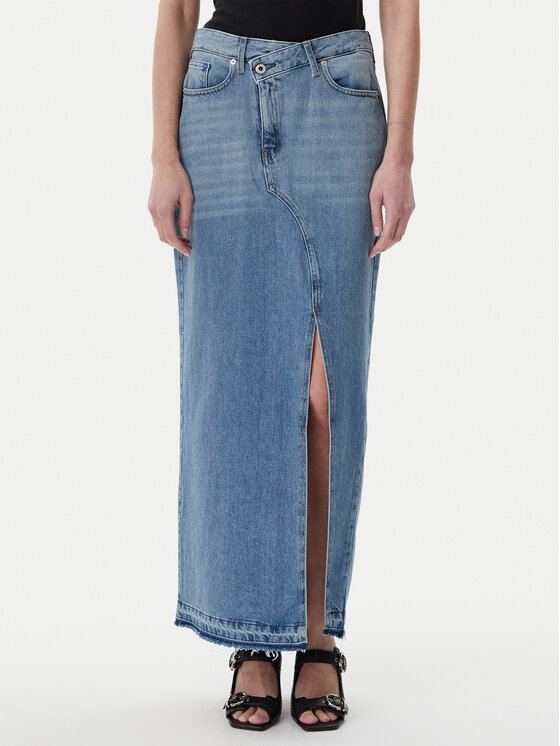 

Джинсовая юбка обычного кроя A1W12009 Karl Lagerfeld Jeans, синий