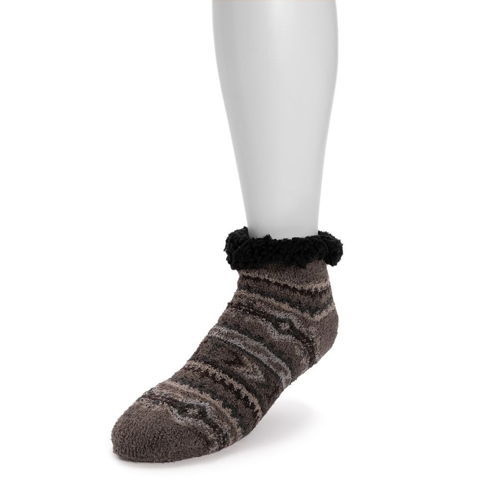 

Мужские носки MUK LUKS Refined Cozy Shortie Cabin, цвет Battleship