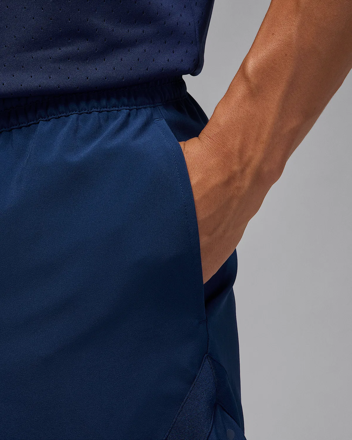 Мужские шорты Jordan Sport Dri-FIT Woven Diamond, Blue Void/Blue Void/Blue Void — фото 4