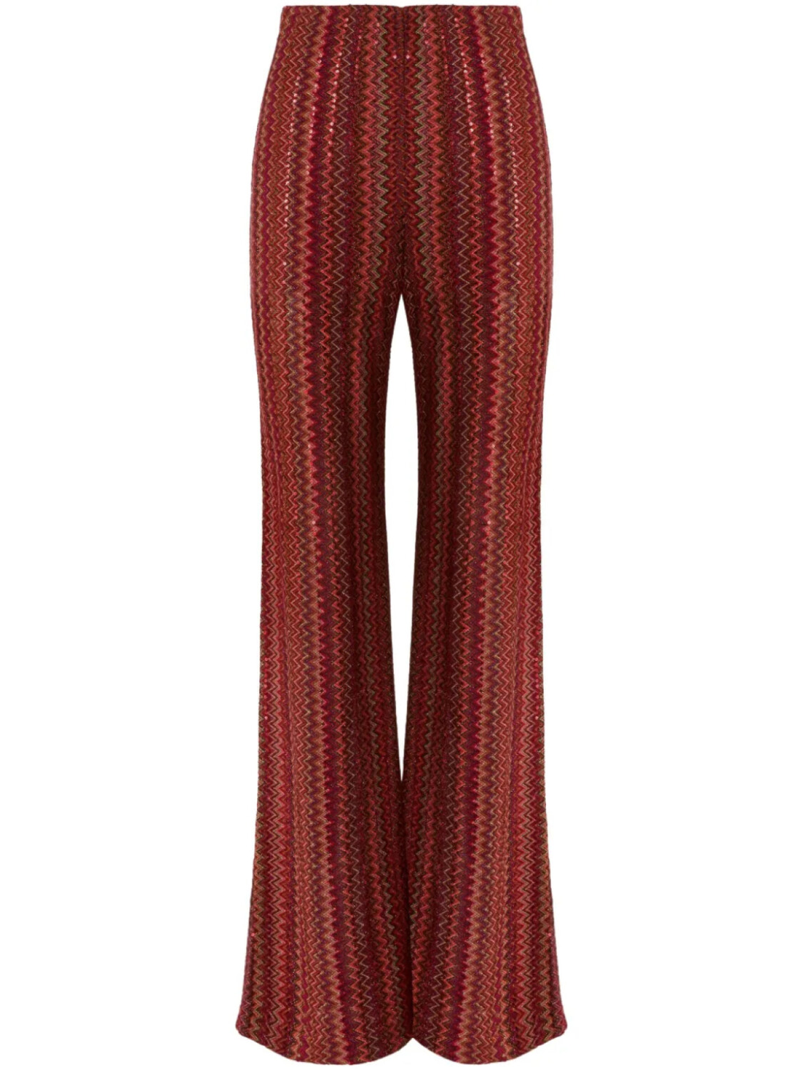 

Брюки клеш Missoni Zigzag, красный