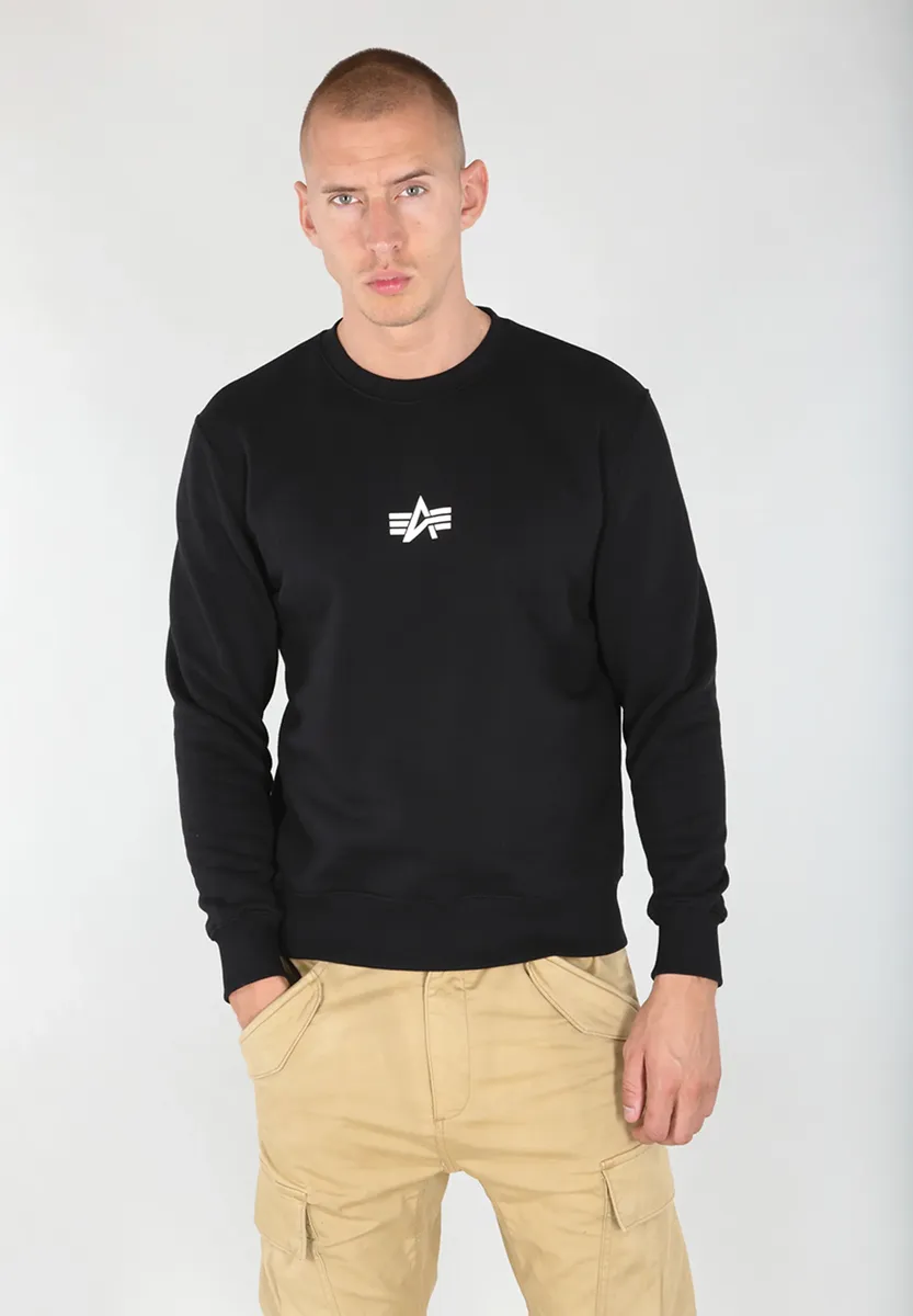 

Свитер Alpha Industries " Alpha Industries Мужчины - Толстовки Свитер с логотипом Center", черный