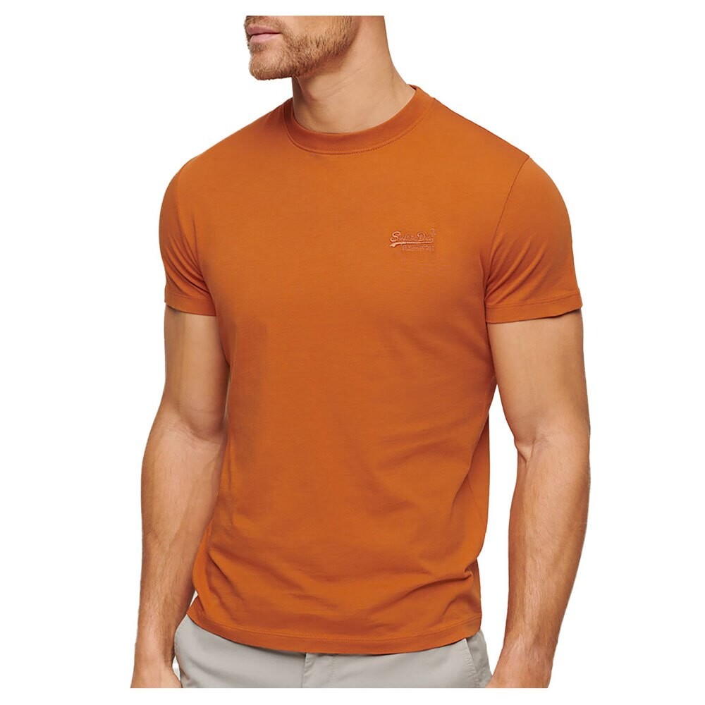Футболка с коротким рукавом Superdry Essential Logo Embroidered Ub, оранжевый — фото 2