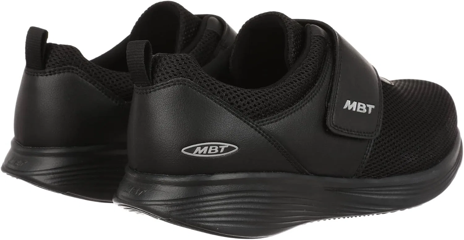 Мужские низкие кроссовки MBT Modena ACA.VELCRO 4F M, уровень 2, эффект рокера: средний, Black — фото 4