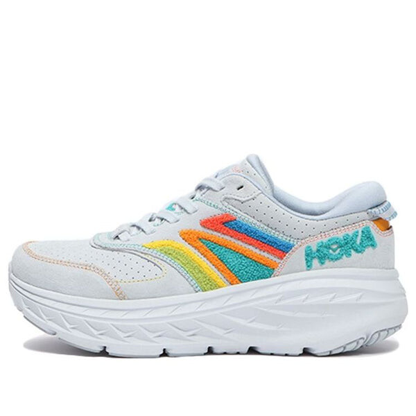 

Кроссовки bondi l 'embroidery pack - arctic ice' Hoka One One, мультиколор