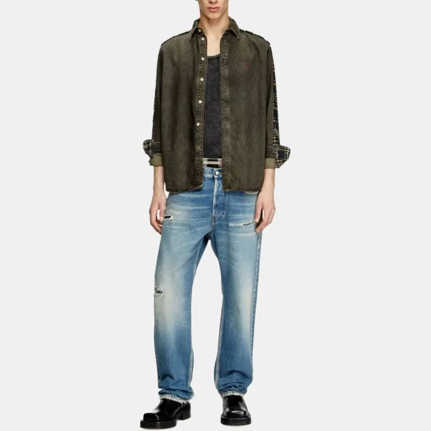 Джинсы 2010 D Macs Distressed DIESEL, Blue — фото 3