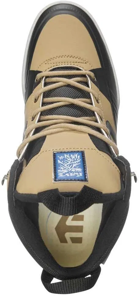 Мужские зимние скейтбордистские кроссовки Etnies Jermey Jones средней высоты, 2-Brown Black — фото 4