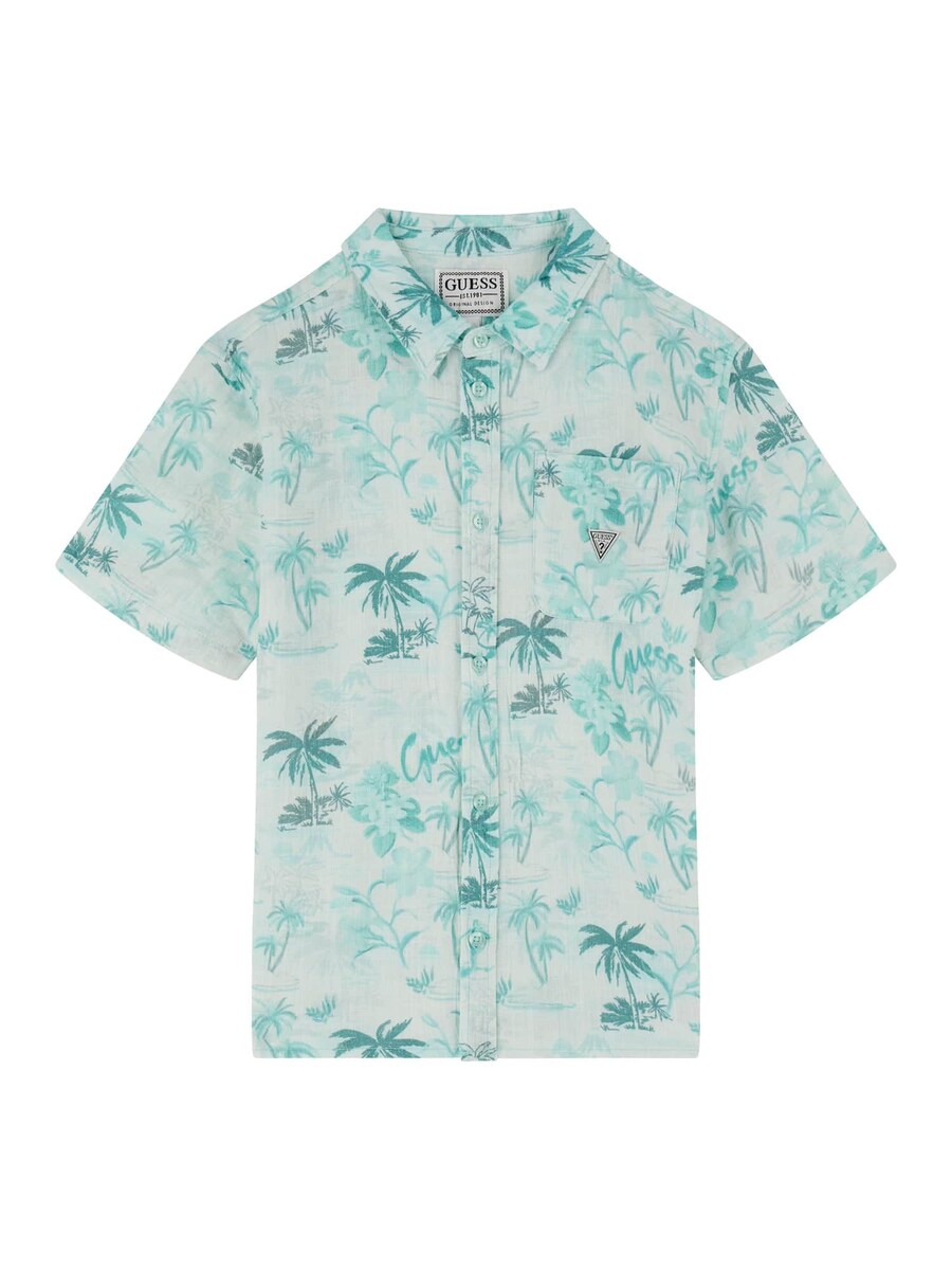 

Рубашка обычного кроя на пуговицах GUESS, цвет Blue/Pastel blue