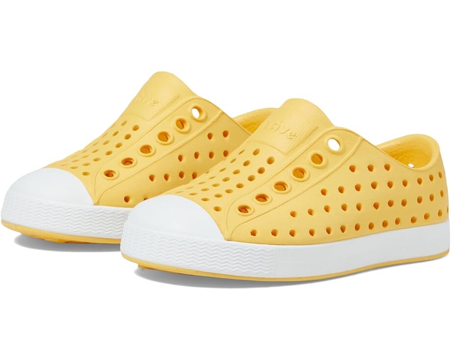 

Кроссовки Native Shoes Kids Jefferson, цвет Pineapple Yellow/Shell White