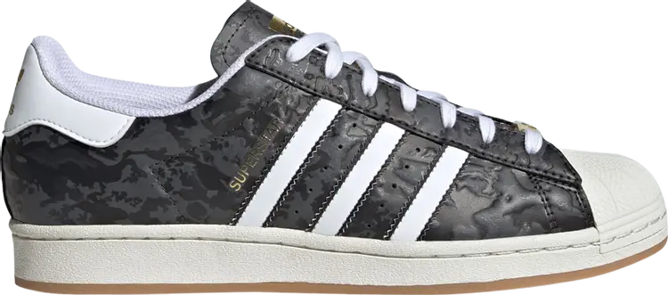 

Кроссовки Superstar 'Camo - Black', черный