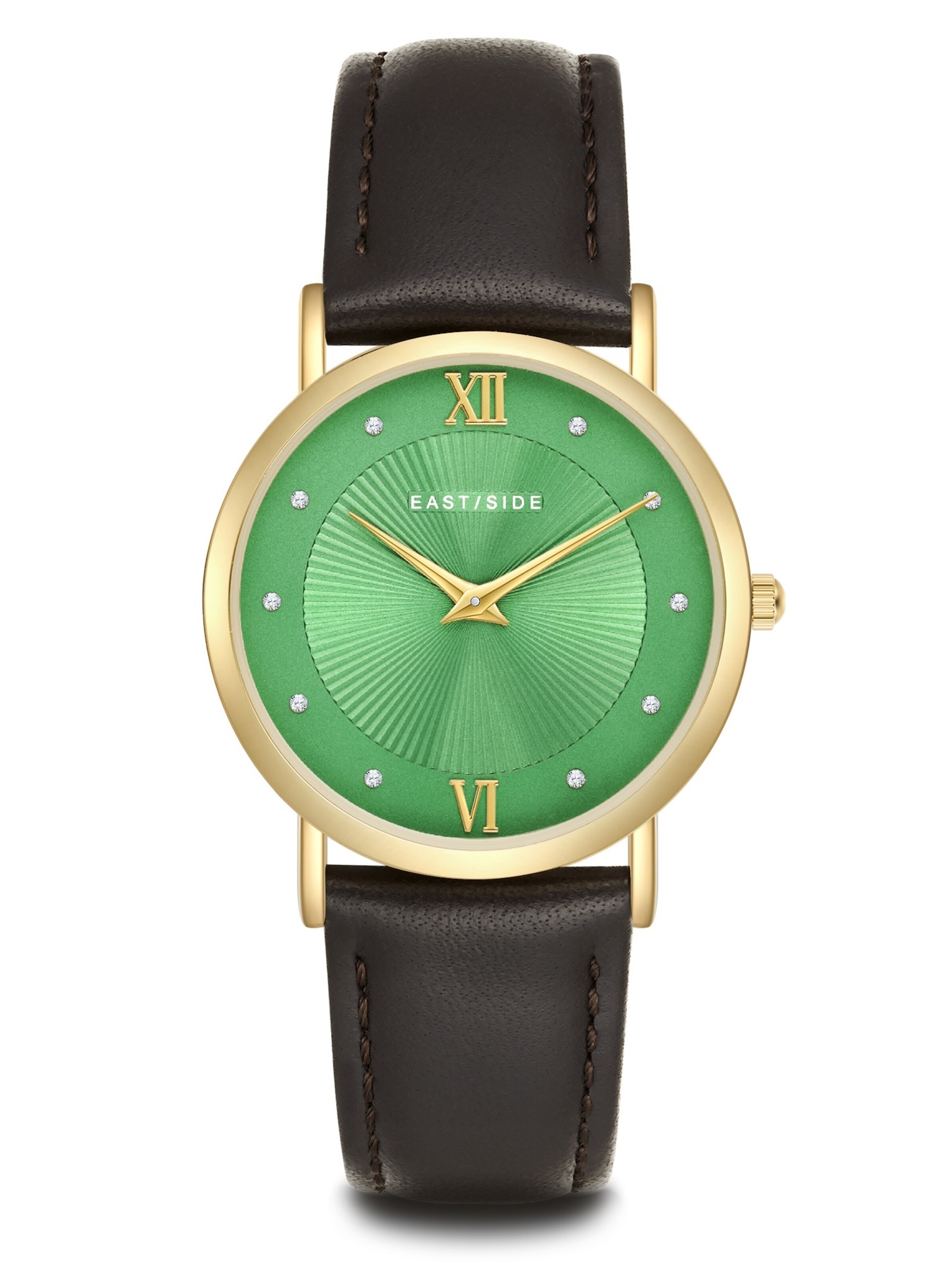 

Eastside Аналоговые часы в темно-коричневом цвете