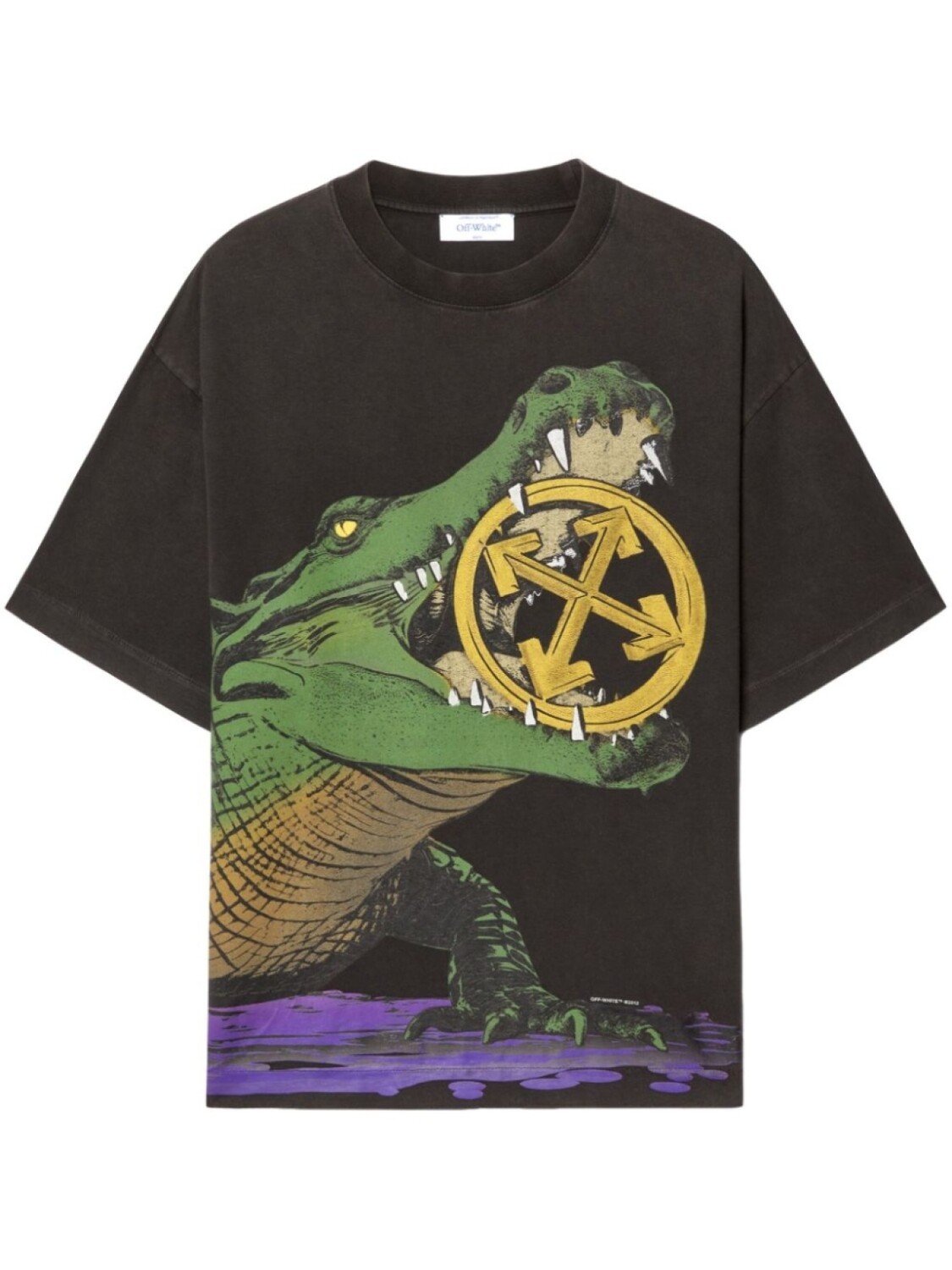 

Футболка Croco Skate Off-White, черный