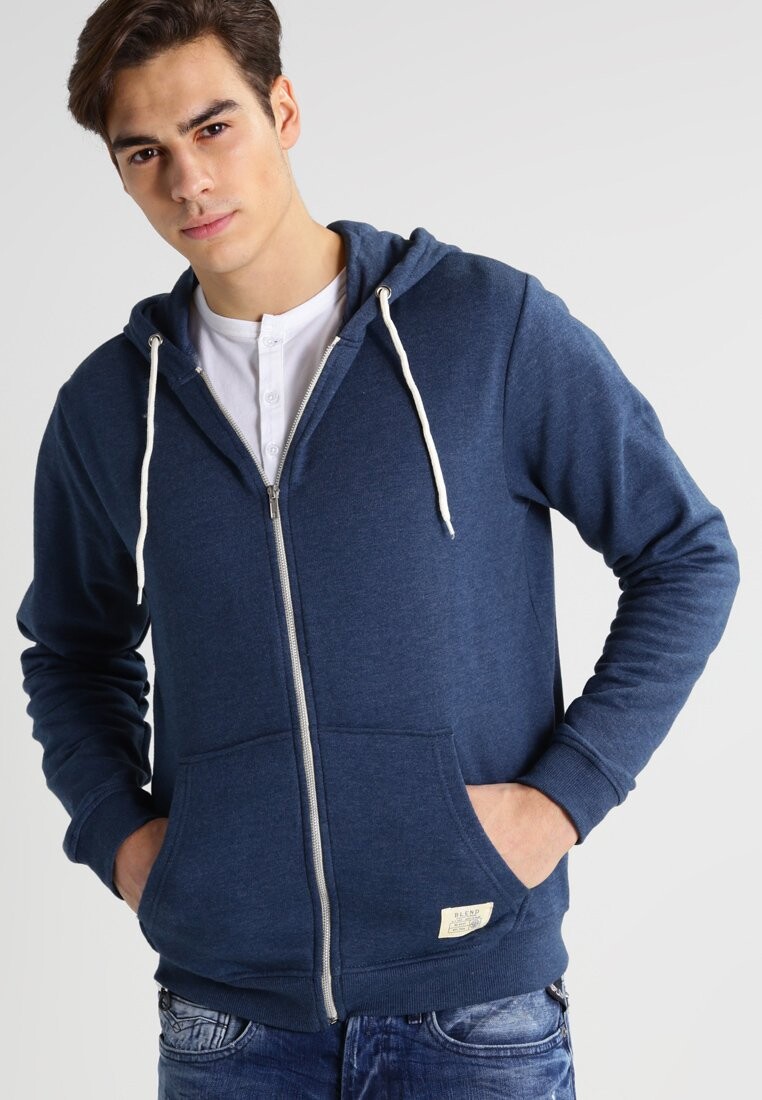 

Толстовка на молнии Regular Fit Blend, цвет ensign blue