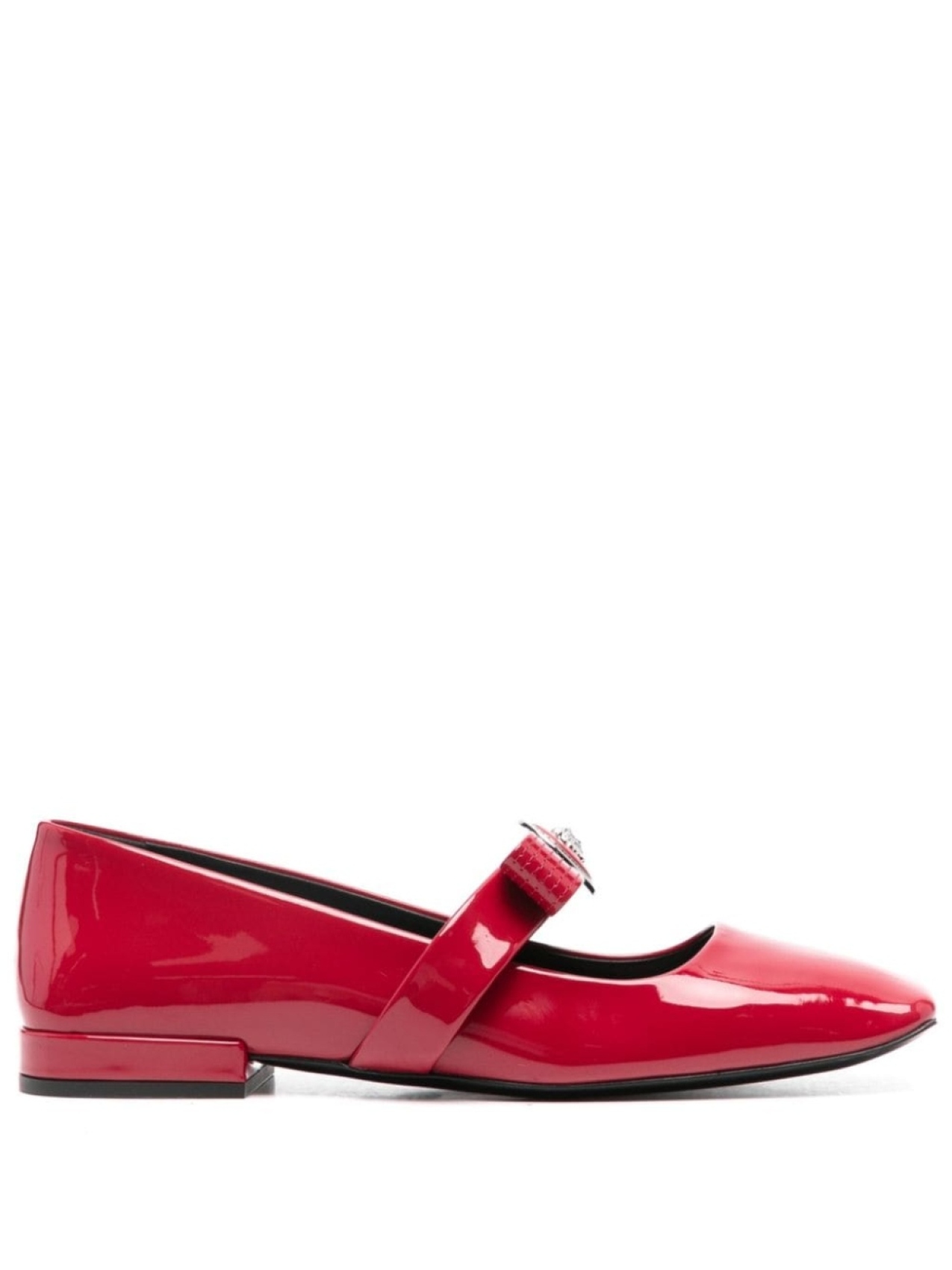 Балетки Versace Gianni Ribbon, красный
