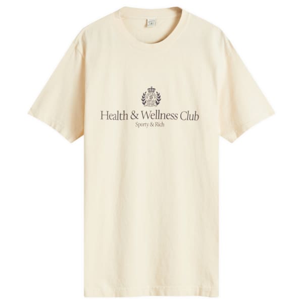 

Футболка с гербом H&W Sporty & Rich, бежевый