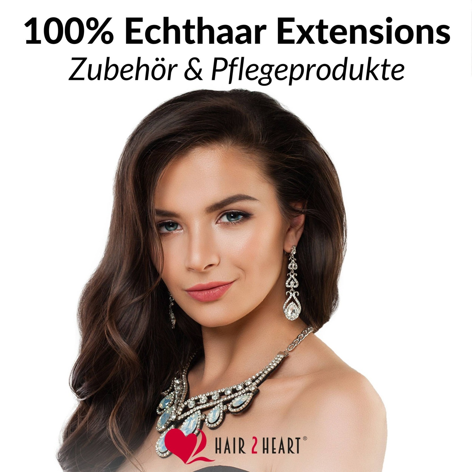 Накладные волосы microring extensions echthaar #6/3 dunkelblond gold 1g Hair2Heart, 50cm, количество 25 шт. — фото 2