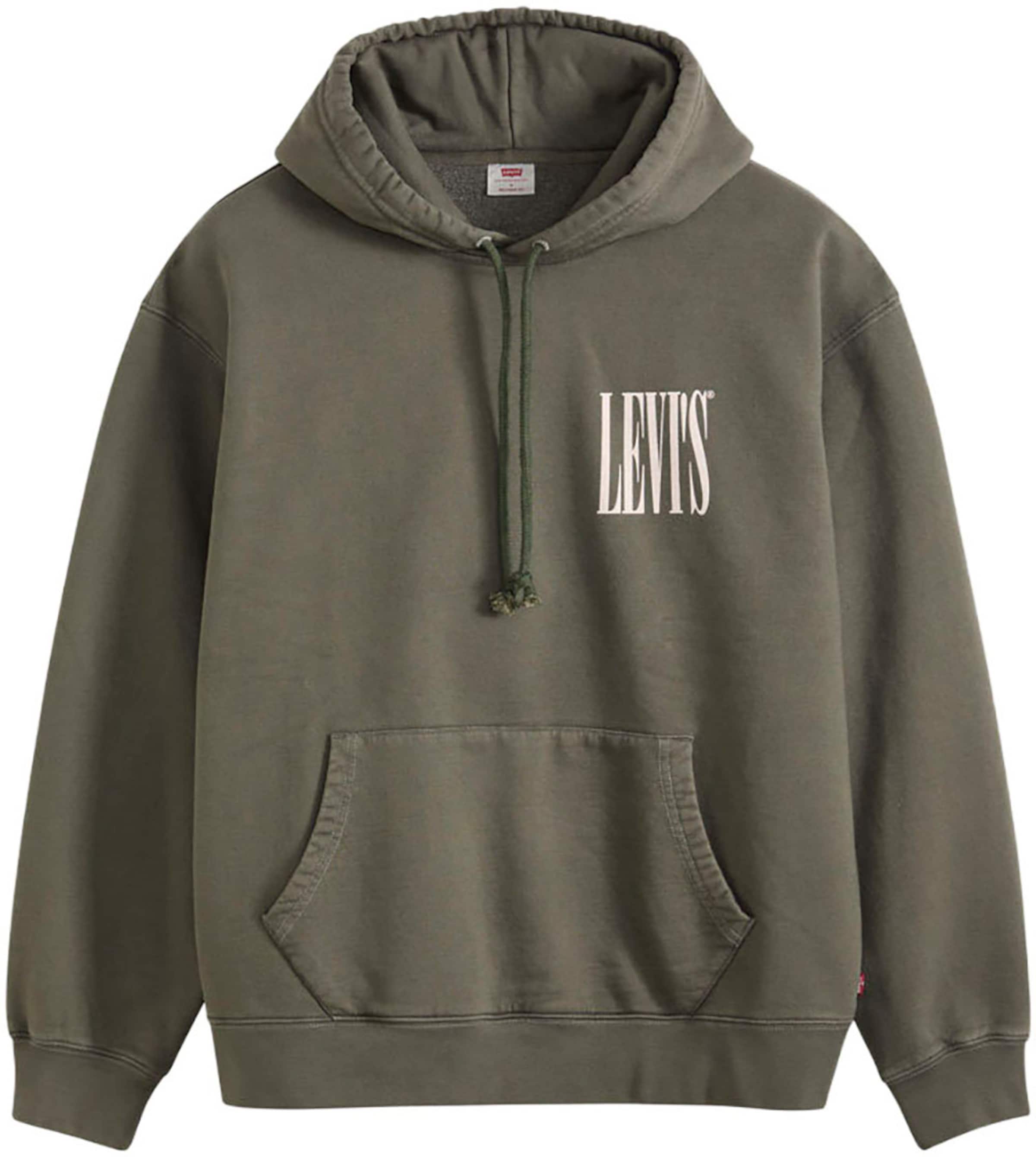LEVI'S Толстовка в оливковом цвете