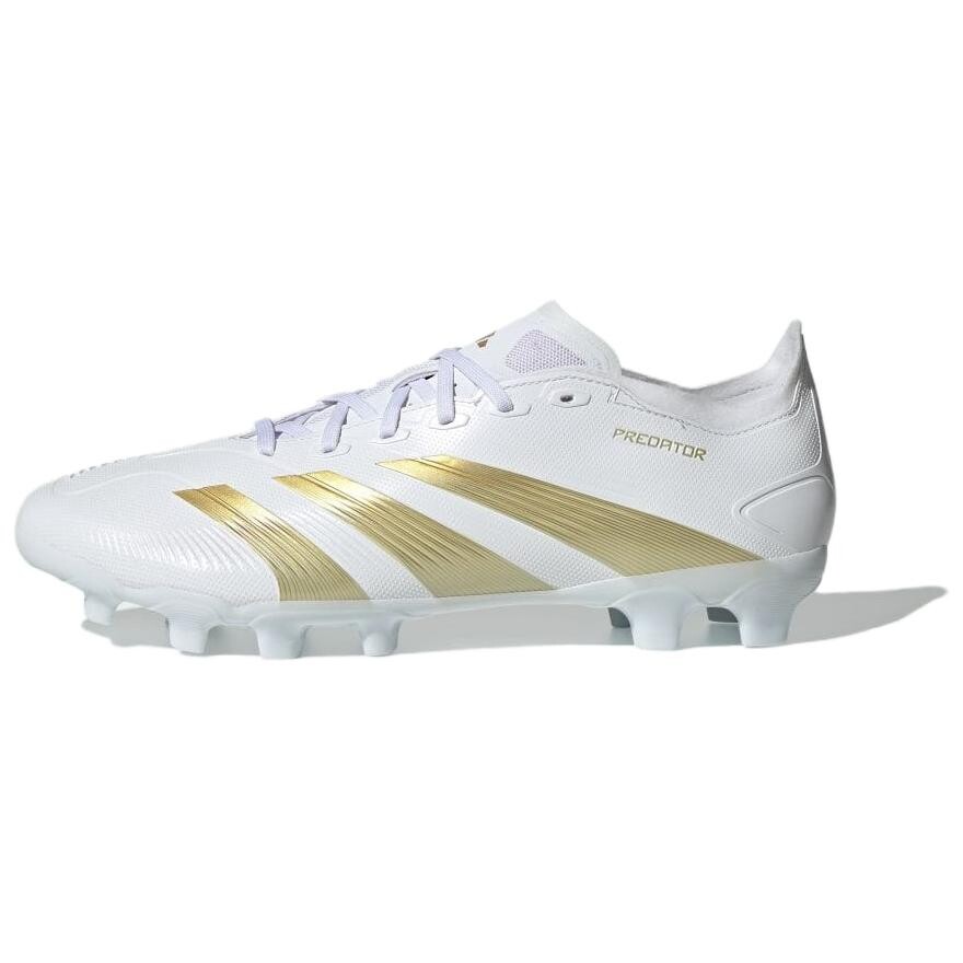 

Футбольные бутсы PREDATOR LEAGUE мужские низкие белые/золотые Adidas