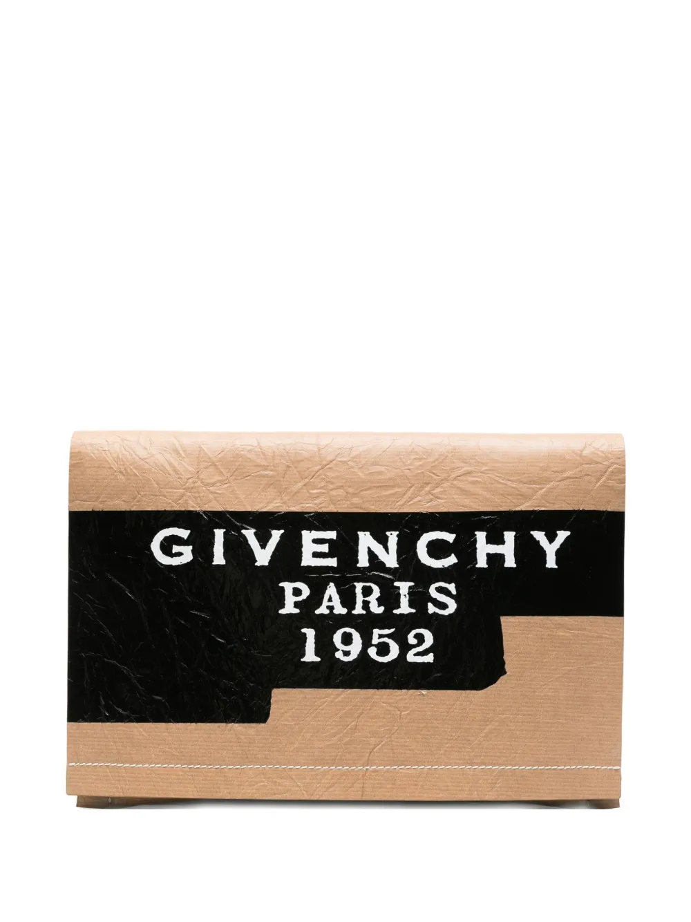

Клатч с принтом-логотипом Givenchy, нейтральный