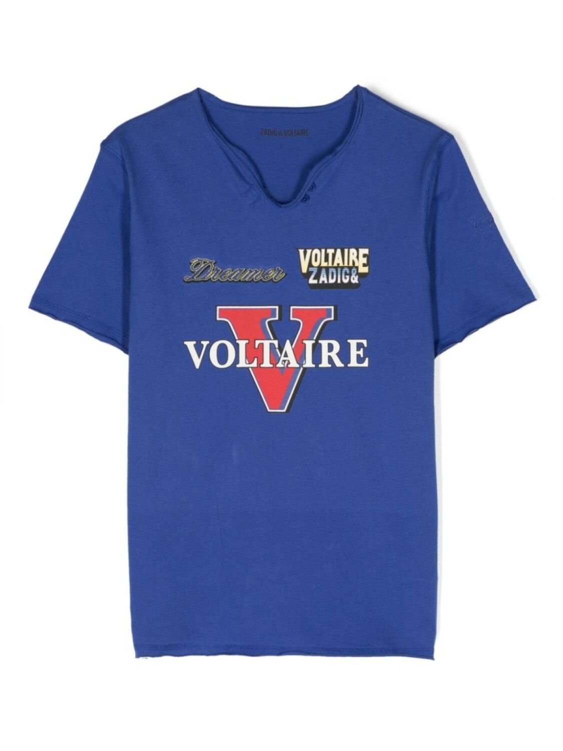 

Zadig & Voltaire футболка с логотипом, синий