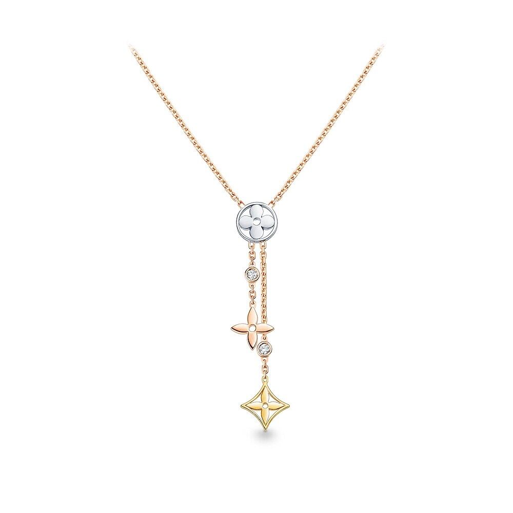 

КУЛОН IDYLLE BLOSSOM Y, 3 ЗОЛОТА И БРИЛЛИАНТЫ Louis Vuitton, золотой