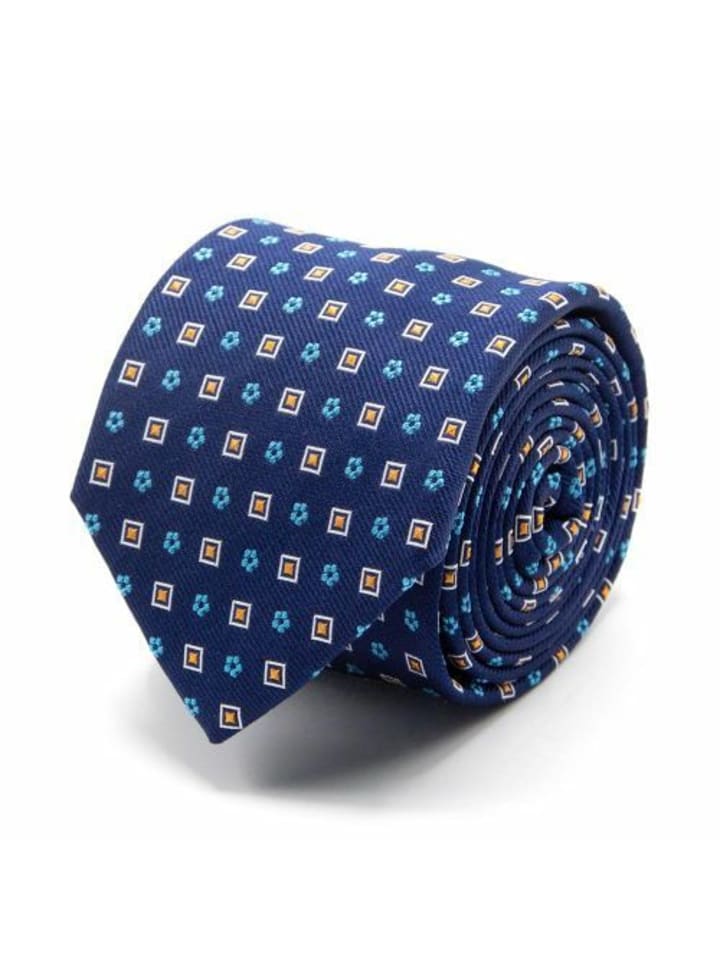 

BGents Мужской галстук темно-синего цвета