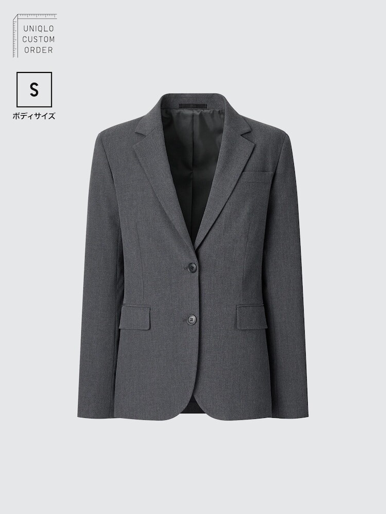 

Пиджак Uniqlo, серый