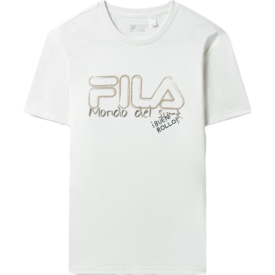 

Футболка мужская Cloud White Fila, цвет Cloud White