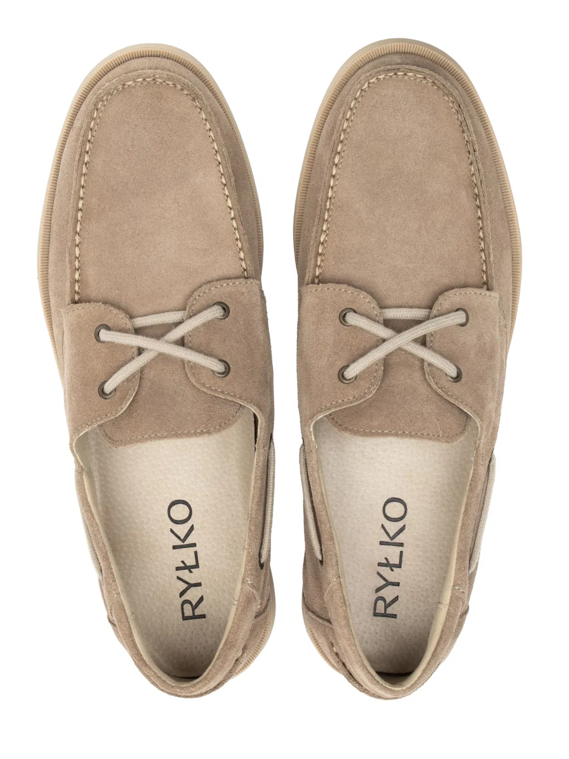 Мокасины Ryłko, Beige — фото 4