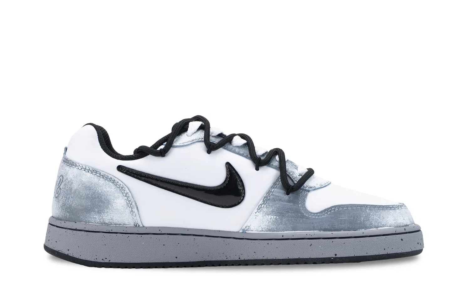 Кеды Nike EBERNON Black White — фото 4
