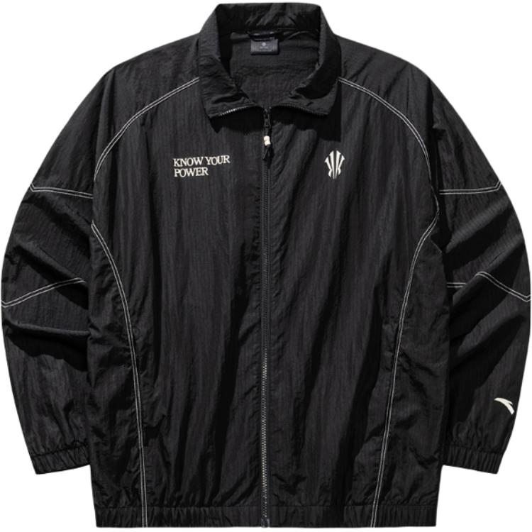 

ANTA Куртка баскетбольная коллекционная мужская, Basic Black