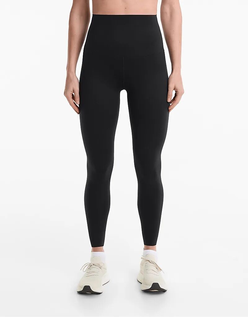 

Леггинсы Oysho Perfect-adapt с супервысокой посадкой, длиной до щиколотки 65 см, черного цвета