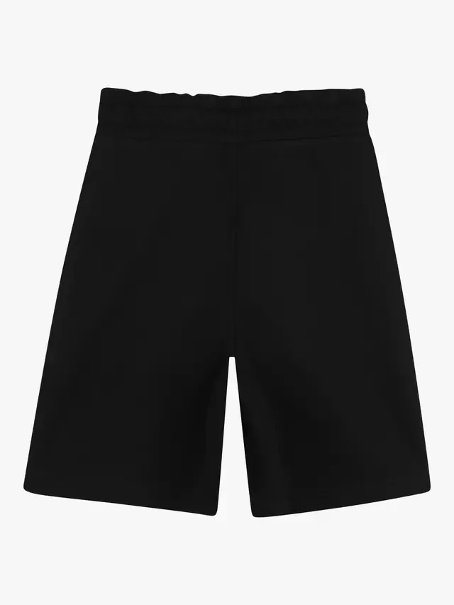 Детские спортивные шорты-бермуды на завязках HUGO BOSS, Black — фото 2
