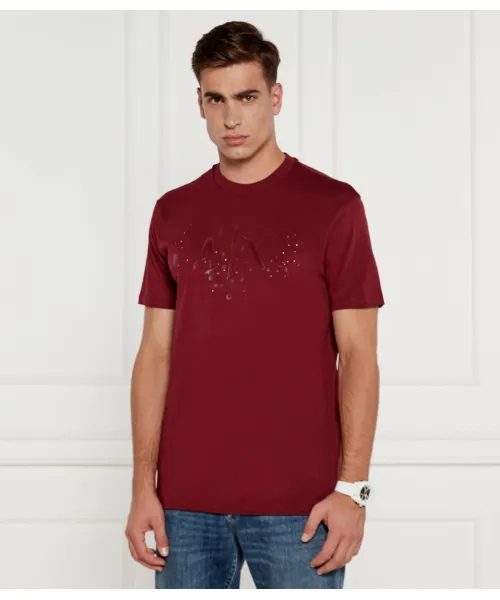 

Футболка Regular fit Armani Exchange, красный