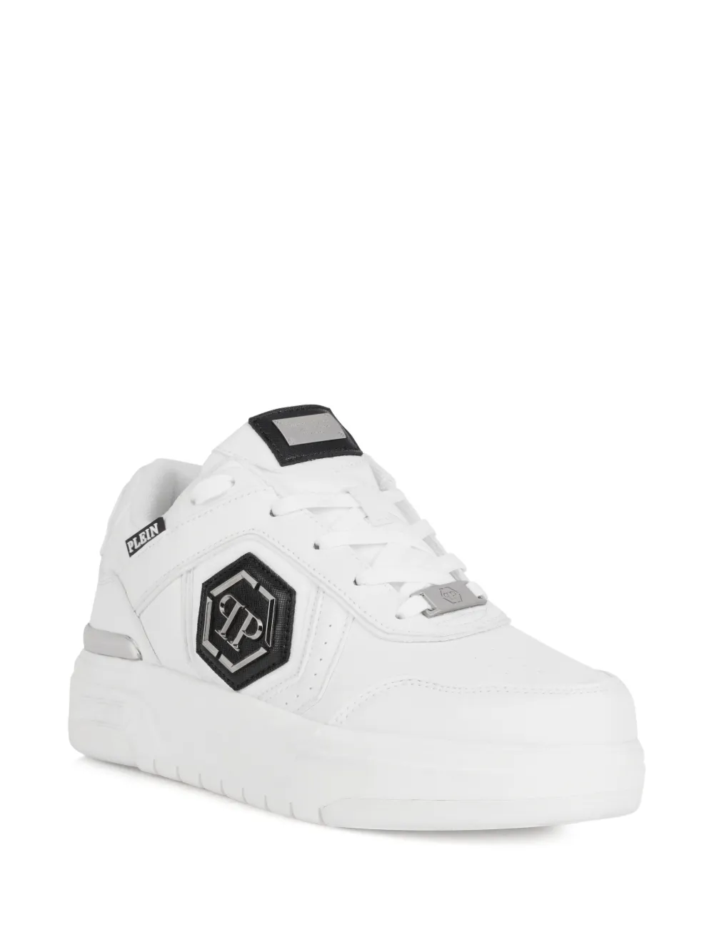 Кроссовки SK8R с логотипом, низкие Philipp Plein, белый — фото 2