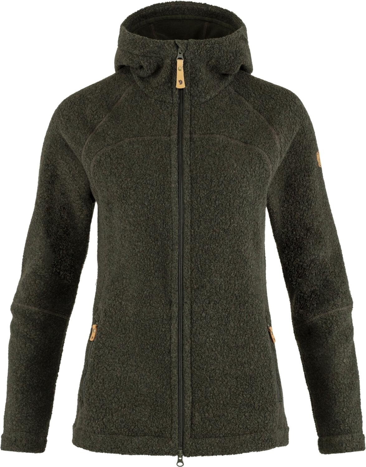 

Флисовая толстовка Kaitum — женская Fjallraven, зеленый