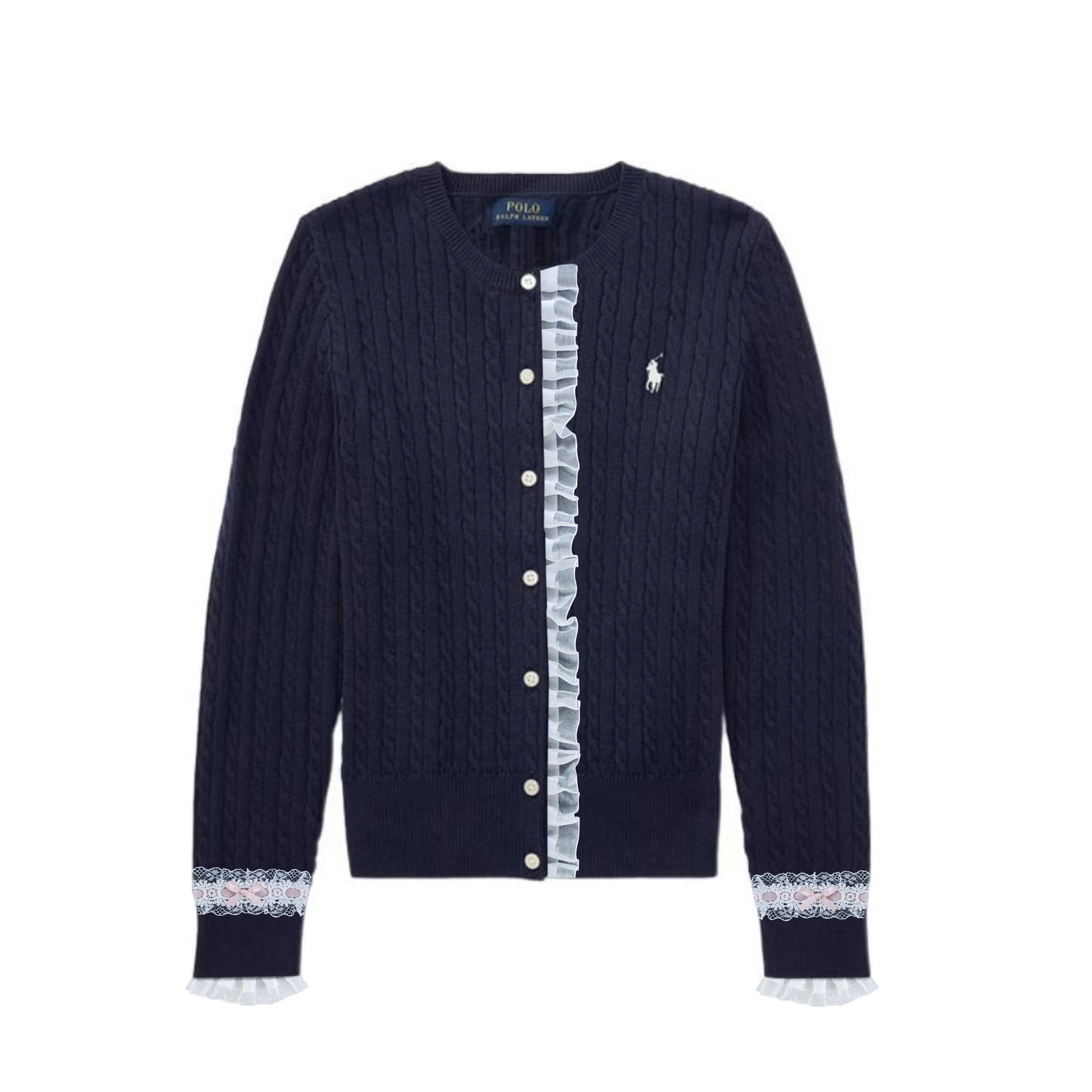 

Polo Ralph Lauren Трикотажный свитер navy blue женский