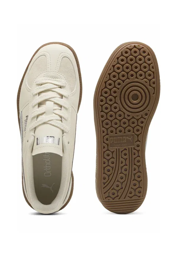 Кроссовки Puma Palermo Metallic Safari Jr, цвет альпийский снег-серебристый — фото 3