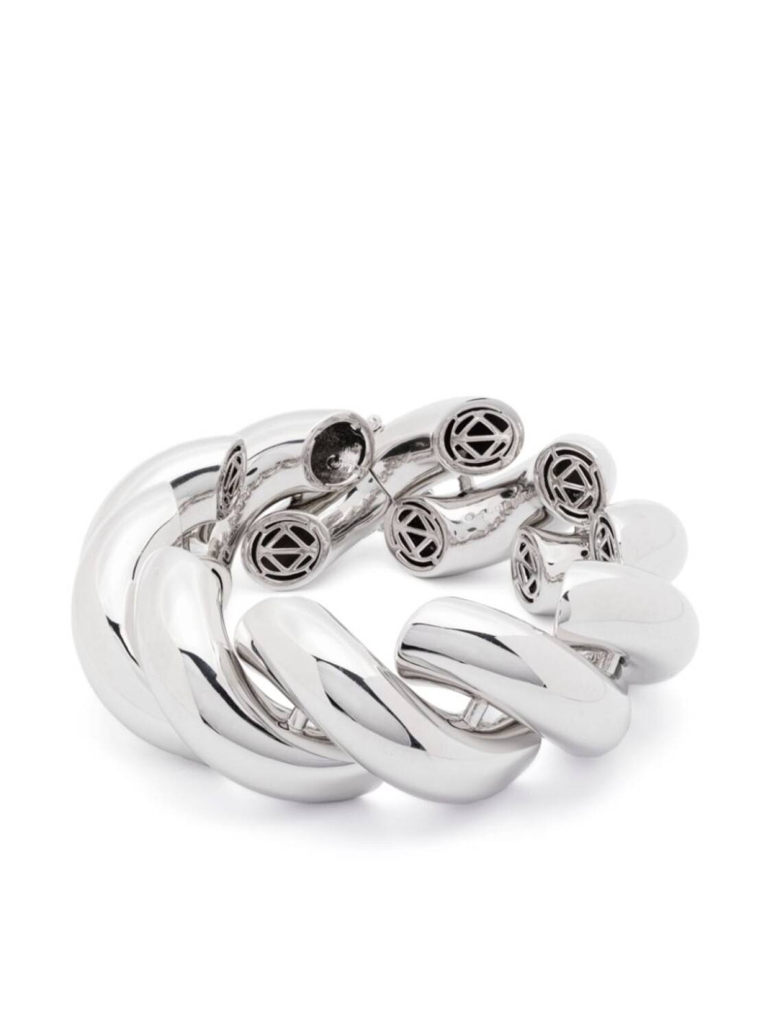 

Большой браслет из веревки Eddie Borgo, серебряный