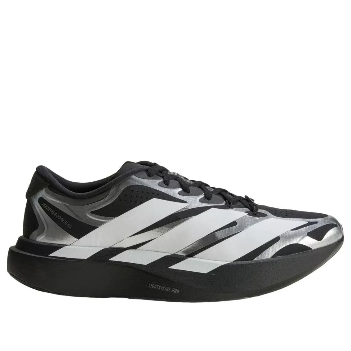 Кроссовки Adidas Adizero Evo SL EXO 'Black Iron Metallic' — фото 2