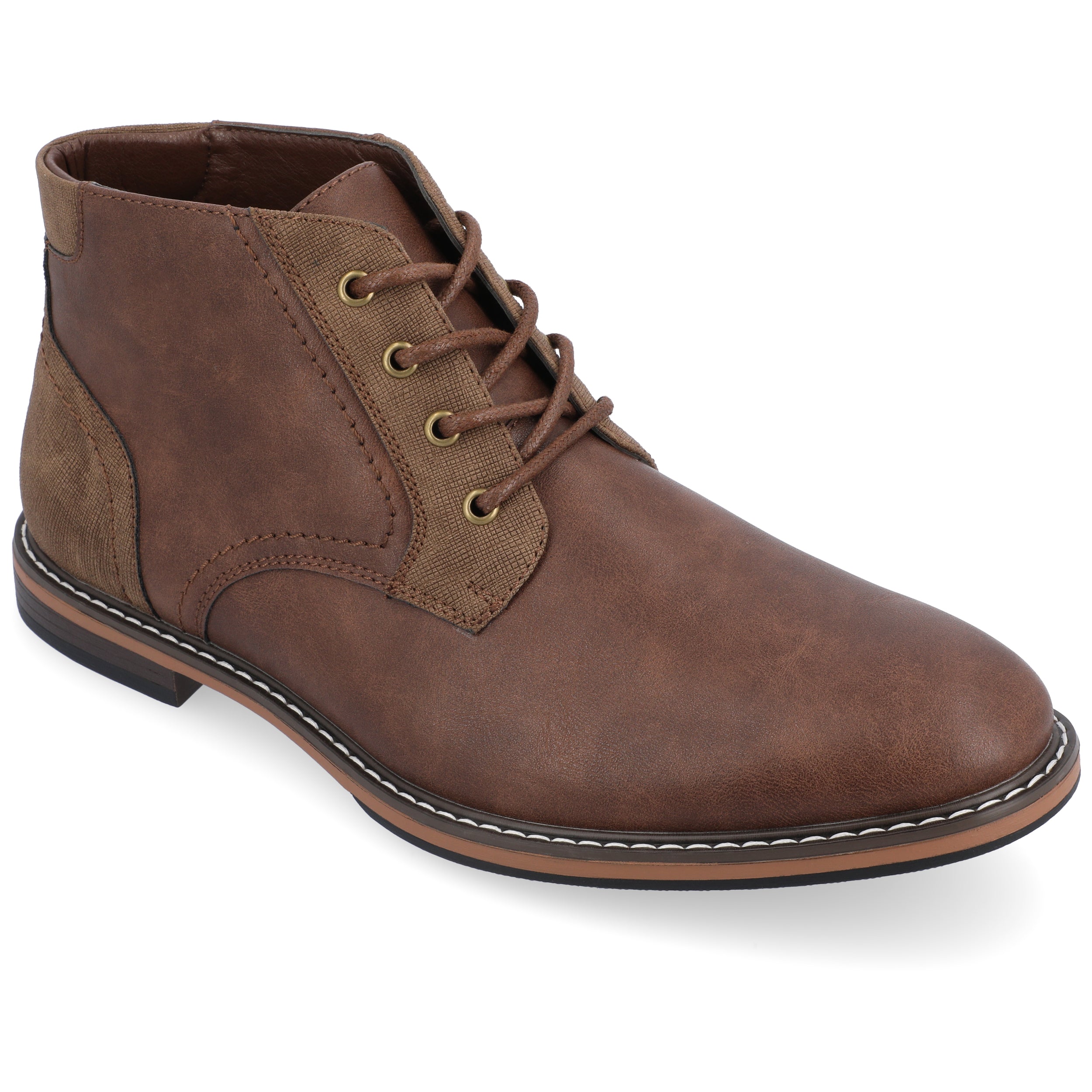

Ботинки-чукка Vance Franco Plain Toe, цвет coffee