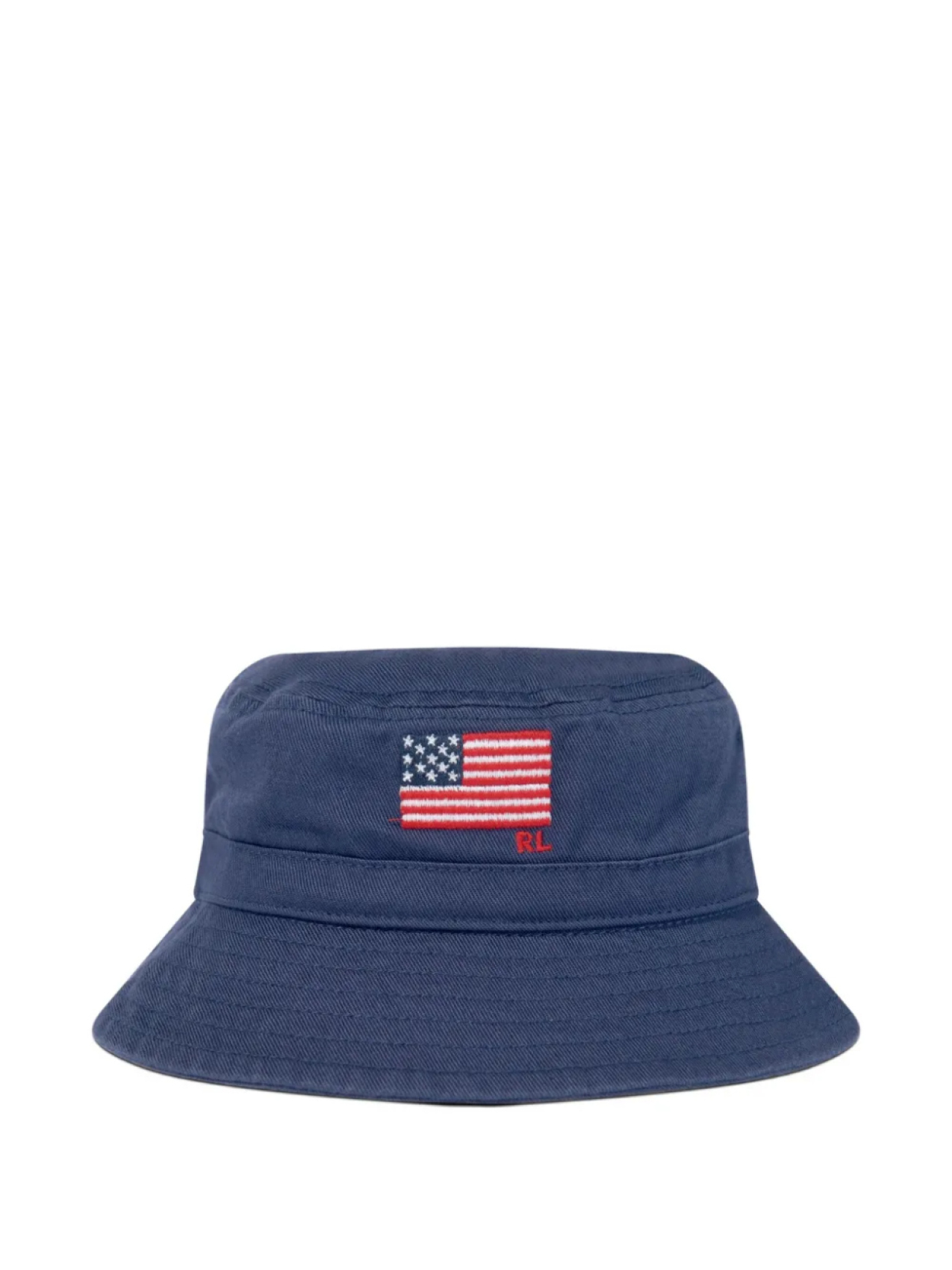 

POLO RALPH LAUREN KIDS панама с вышитым флагом, синий